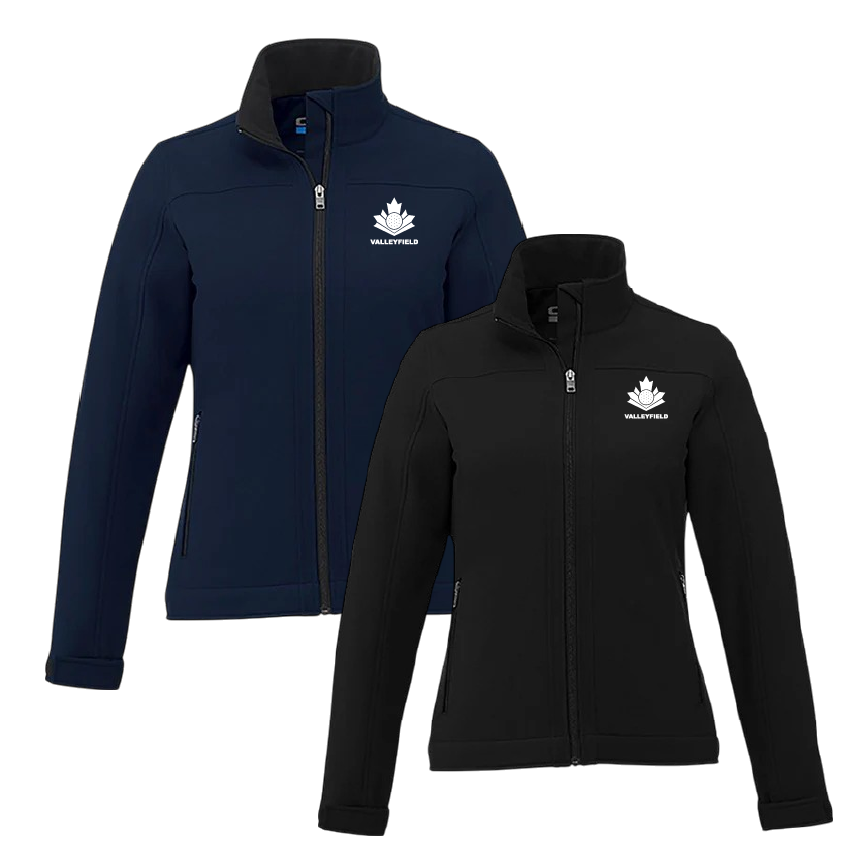 Veste softshell brodée pour femmes